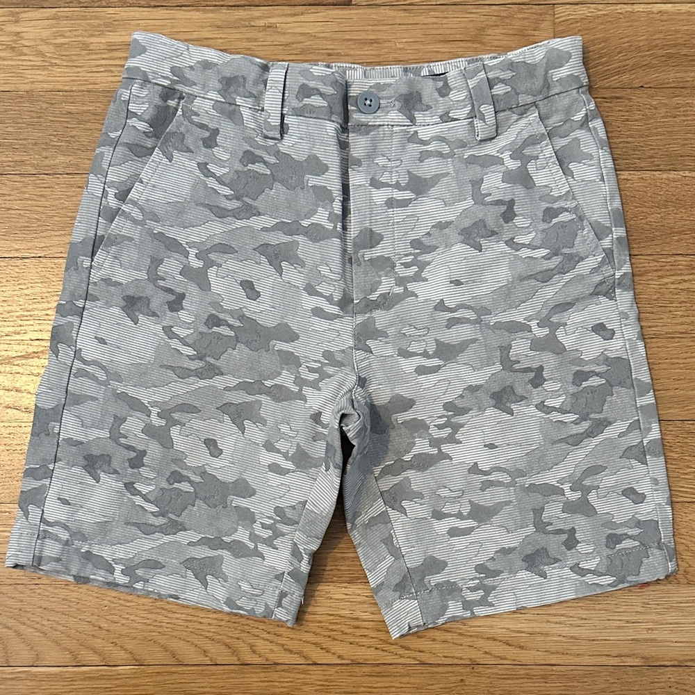 Vineyard Vines Gray Camouflage Kid’s Shorts